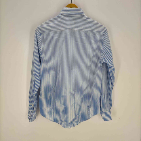 ラルフローレン RALPH LAUREN オックスフォードシャツ フリンジ レディース import:S
