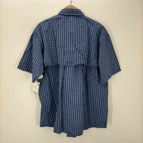 ウールリッチ WOOLRICH 裏地メッシュ チェック柄 フィッシングシャツ メンズ