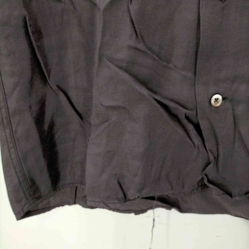 バーンズ Barns レーヨン ボーリングシャツ メンズ JPN:1