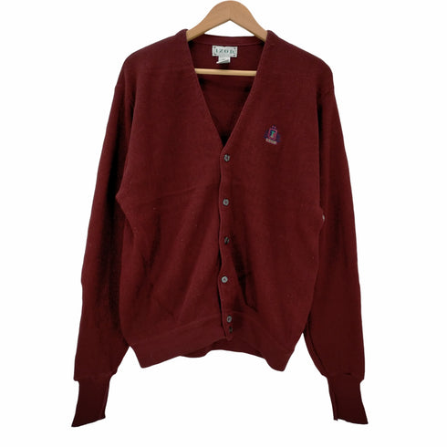 アイゾッドラコステ IZOD LACOSTE メキシコ製 アクリルカーディガン メンズ import:L