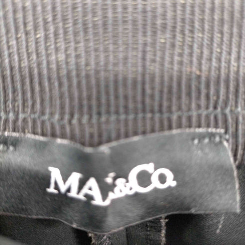 マックスアンドコー MAX & CO. センタープレスサイドジップスラックス レディース