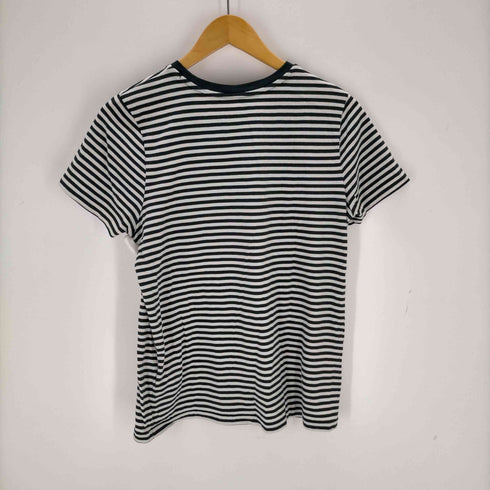 ポロラルフローレン POLO RALPH LAUREN ボーダー ネイティブビーズデザインクルーネックTシャツ レディース JPN:S