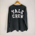 yale プリントクルーネック メンズ