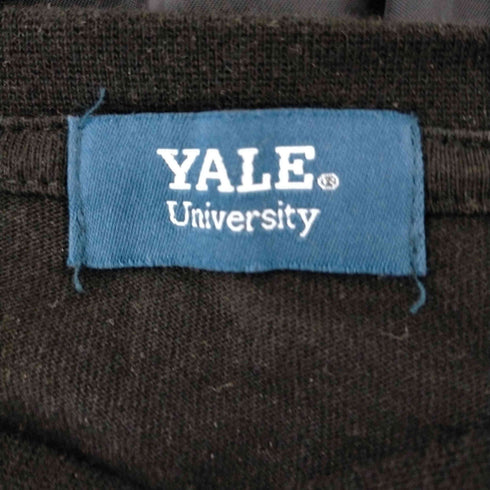 yale プリントクルーネック メンズ