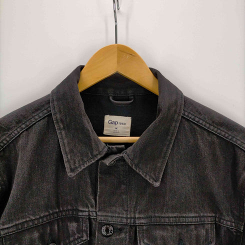 ギャップ Gap ブラックデニム トラッカー メンズ JPN:M