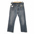 リーバイス Levis 00s 501 MADE IN BELGIUM ユーロ ボタンフライダメージストレートデニムパンツ ボタン裏093 メンズ 33x36