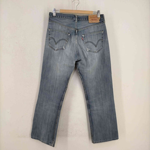 リーバイス Levis 00s 501 MADE IN BELGIUM ユーロ ボタンフライダメージストレートデニムパンツ ボタン裏093 メンズ 33x36
