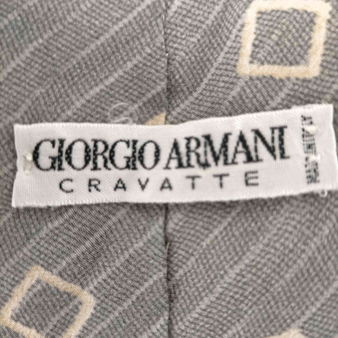 ジョルジオアルマーニ Giorgio Armani 総柄 ネクタイ メンズ