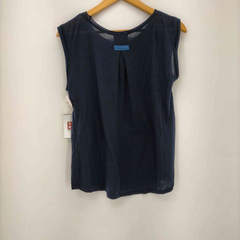ルピボット Le pivot カシミヤ混 ノースリーブシャツ レディース