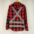 ミシカ MISHKA フーデットチェックネルシャツ メンズ import:S