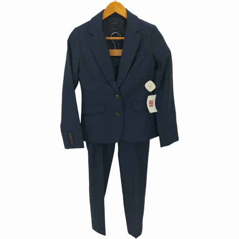 トミーヒルフィガー TOMMY HILFIGER 2B テーラードジャケット センタープレス スラックス パンツ セットアップ レディース 4