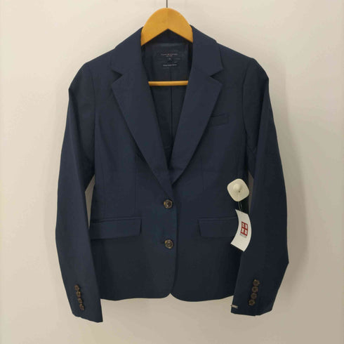 トミーヒルフィガー TOMMY HILFIGER 2B テーラードジャケット センタープレス スラックス パンツ セットアップ レディース 4