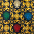 ジャンニヴェルサーチ GIANNI VERSACE ゴールド チェーン柄 ネクタイ メンズ