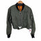 ザラ ZARA クロップド MA-1ジャケット レディース import:L