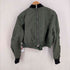 ザラ ZARA クロップド MA-1ジャケット レディース import:L