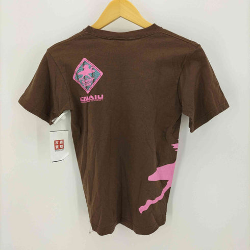 フルーツオブザルーム FRUIT OF THE LOOM サーフプリント コットン クルーネック Tシャツ レディース 10/12