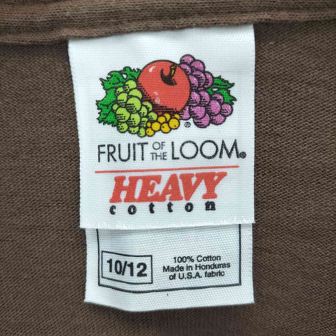 フルーツオブザルーム FRUIT OF THE LOOM サーフプリント コットン クルーネック Tシャツ レディース 10/12