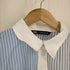 ザラ ZARA MIXED STRIPED CROP SHIRT セットアップ レディース M