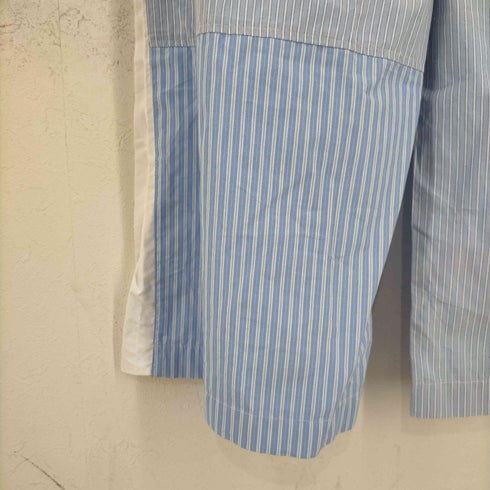 ザラ ZARA MIXED STRIPED CROP SHIRT セットアップ レディース M