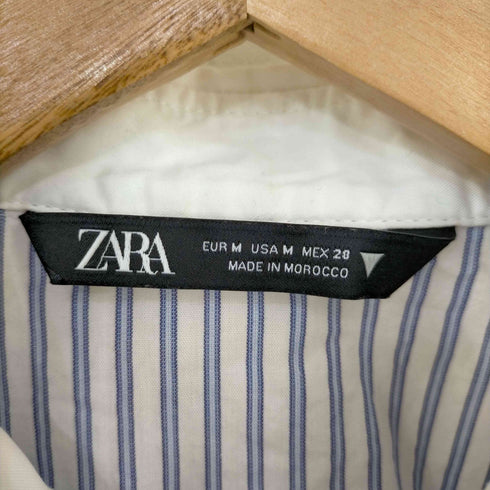ザラ ZARA MIXED STRIPED CROP SHIRT セットアップ レディース M