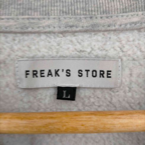 フリークスストア FREAKS STORE × SHE WOLF DINER 別注ビッグシルエットバックプリントクルーネックスウェット メンズ JPN:L