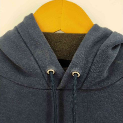 ナイキ NIKE 00S ワンポイントロゴ刺繍パーカー フェード スウォッシュ メンズ import:L