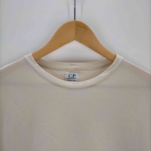 シーピーカンパニー C.P.COMPANY イタリア製 コットンクルーネック長袖カットソー メンズ JPN:L