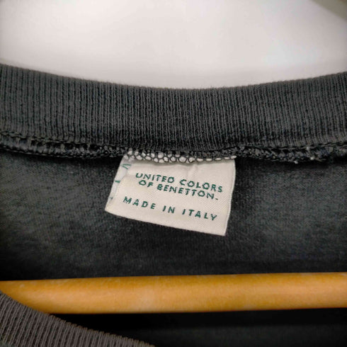 ユナイテッドカラーズオブベネトン UNITED COLORS OF BENETTON イタリア製 プリント S/S Tシャツ メンズ