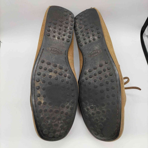 トッズ TODS スウェード ドライビング スリッポン メンズ 8