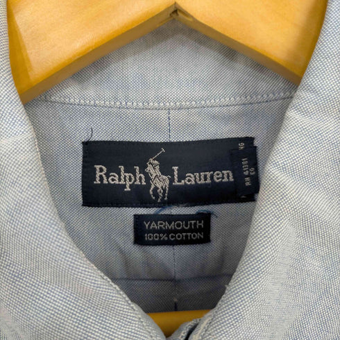 ラルフローレン RALPH LAUREN 香港製 YARMOUTH ポニー刺繍 BDシャツ メンズ 161/2