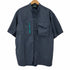 レフト REFT SHORT SLEEVE STAND COLLAR SHIRT ショートスリーブ スタンドカラーシャツ メンズ import:L