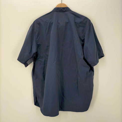 レフト REFT SHORT SLEEVE STAND COLLAR SHIRT ショートスリーブ スタンドカラーシャツ メンズ import:L