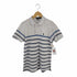 ポロラルフローレン POLO RALPH LAUREN CUSTOM FIT ポニー刺繍 鹿の子 ボーダー ポロシャツ メンズ import:M