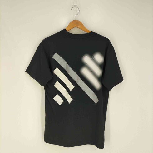 ニコアンド Niko and... NUMERALS ロゴプリント クルーネックTシャツ メンズ JPN:M