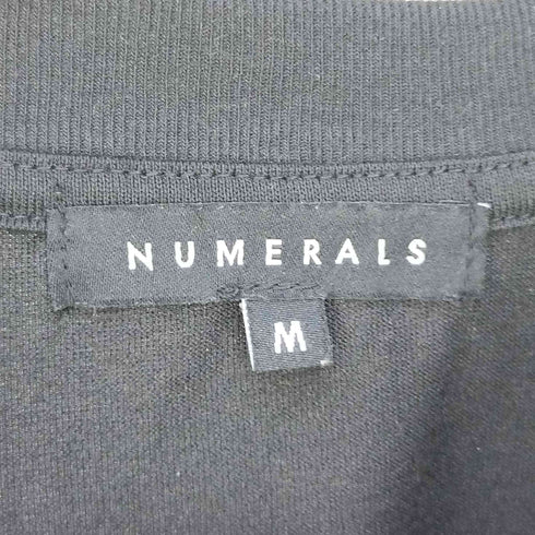 ニコアンド Niko and... NUMERALS ロゴプリント クルーネックTシャツ メンズ JPN:M