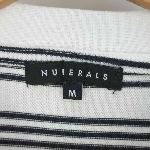 ニコアンド Niko and... NUMERALS クルーネックボーダーTシャツ メンズ JPN:M