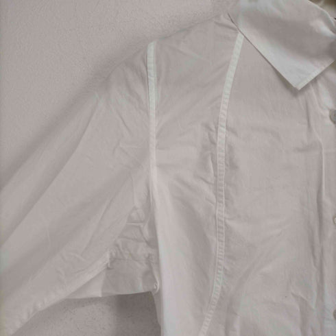 サポートサーフェス SUPPORT SURFACE コットンシャツ ブラウス 長袖 0 白 ホワイト レディース JPN:0