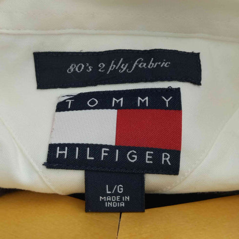 トミーヒルフィガー TOMMY HILFIGER レギュラーカラー L/S シャツ メンズ import:L