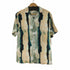 プルアンドベア PULL&BEAR 総柄 S/S レーヨンシャツ メンズ import:XS