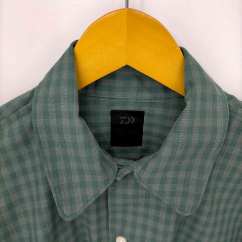 ダイワ ピアサーティナイン DAIWA PIER39 24SS TECH SPORTS OPEN COLLAR SHIRTS L/S MINI PLAIDS メンズ JPN:M