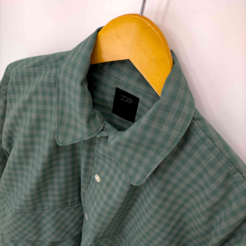 ダイワ ピアサーティナイン DAIWA PIER39 24SS TECH SPORTS OPEN COLLAR SHIRTS L/S MINI PLAIDS メンズ JPN:M
