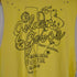 ゴールデングース GOLDEN GOOSE N/S TOPS スタッズ USED加工 ノースリーブ トップス Tシャツ カットソー プリント XS 黄色 イエロー レディース JPN:XS