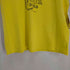 ゴールデングース GOLDEN GOOSE N/S TOPS スタッズ USED加工 ノースリーブ トップス Tシャツ カットソー プリント XS 黄色 イエロー レディース JPN:XS