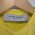 ゴールデングース GOLDEN GOOSE N/S TOPS スタッズ USED加工 ノースリーブ トップス Tシャツ カットソー プリント XS 黄色 イエロー レディース JPN:XS
