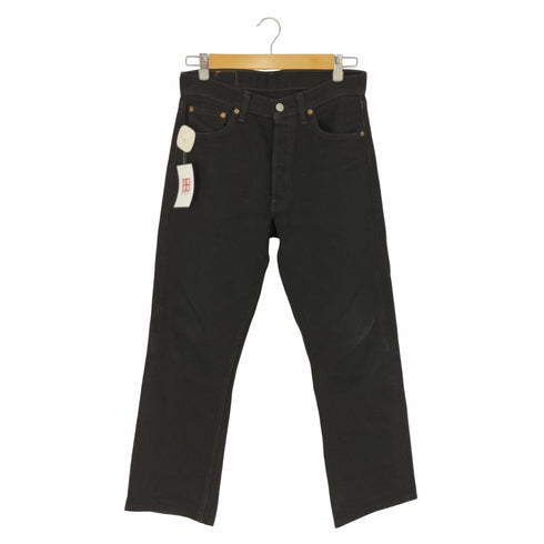 リーバイス Levis 02年製 501-0659 後染め ボタンフライ ブラックデニムパンツ メンズ W30 L34