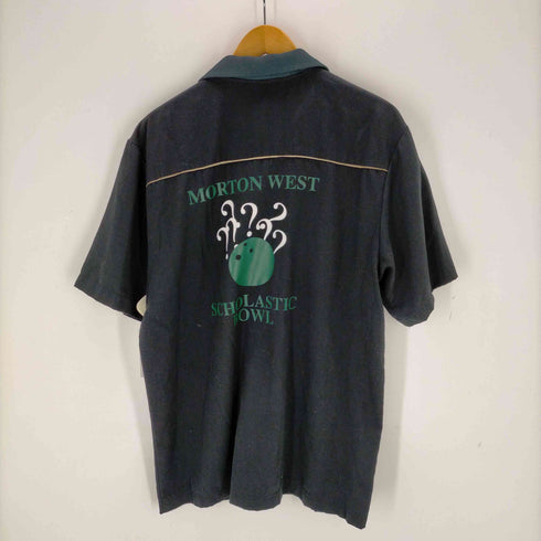 ヒルトン HILTON 00s 黒タグ ボウリングシャツ メンズ JPN:M