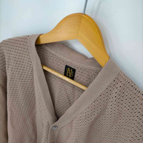 バトナー BATONER 24SS WOODPULP SUMMER KNIT V NECK CARDIGAN メンズ JPN:2