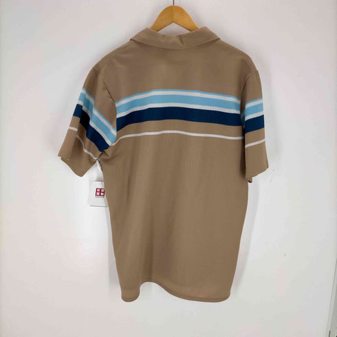 STUART MANN OF CALIFORNIA 70s オープンカラー ハーフボタンシャツ メンズ JPN:XL