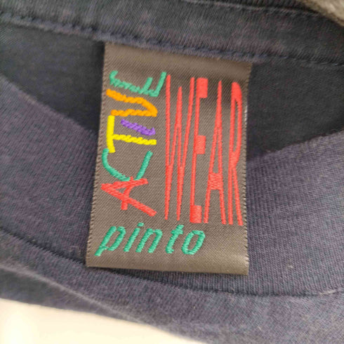 ACTIVE WEAR 90S 両面プリント S/S Tシャツ メンズ import:L