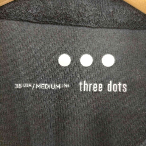 スリードッツ three dots スビンコットン&スーピマコットンポロシャツ メンズ JPN:M